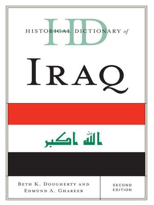 cover image of Historical Dictionary of Iraq